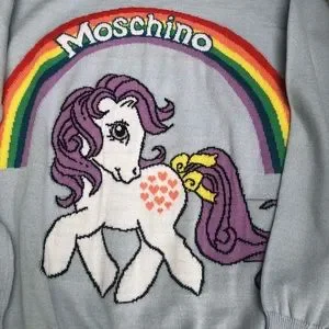 Moschino unicorn sweater sale